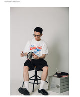 DAKYAM 2023 S/S Let's Chill Dude Retro Sandwich Kids Head T-Shirt