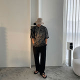 ASCLO Tie Dye Pigment Short Sleeve T Shirt (3color)
