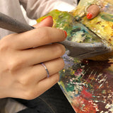 レターリング3 / [CCNMADE] LETTER RING 3 (WHITE) (6680479465590)