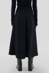 サイドベルトロングスカート / Side belt long skirt (2color)