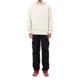 EMBロゴフーディー / EMB LOGO HOODIE cream