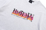 ブレイズロゴTシャツ/BLAZE LOGO TEE SHIRT_LIGHT GREY