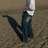 2 Low Nerd Cargo Banding Denim Pants (2color)