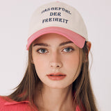 ツートーンボールキャップ / TWO-TONE BALL CAP (PINK)