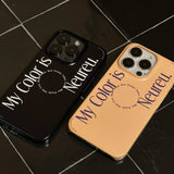 マイカラーケース / My Color Case (Yellow Slim Hard)
