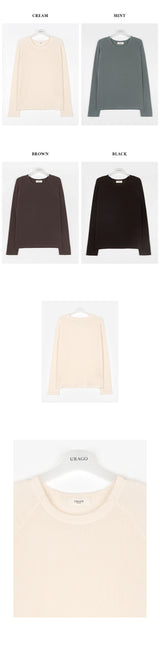 Tencel raglan T-shirt (6653817454710)