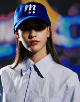 ミーロゴボールキャップ/mii LOGO BALL CAP BLUE