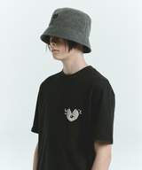 バケットハット/ITZAVIBE X KANZE BUCKET HAT - BLACK
