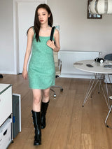 Green Surgical Sleeveless Dress