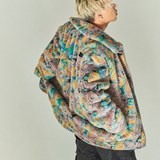 SAND FLOWER FUR JACKET (6615068475510)