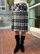 チェコミディスカート/cheko midi skirt