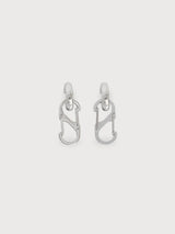 no.4ピアスシルバー / no.4 earring silver