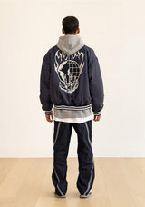 バーチャルワールド60Zバーシティージャケット/VIRTUAL WORLD 6OZ VARSITY JACKET