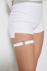 ハイウェストチョーカーガーターベルトショートパンツ/BOT(4440) High Waist Choker Shorts Garter Belt Short Pants