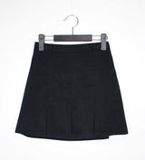 フラットミニスカート/Flat mini skirt (4color)