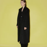 シングルブリーステッドテイラードコート / Single breasted tailored coat black
