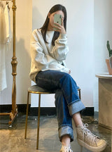 ストレートフィットステッチラインパンツ/STRAIGHT FIT STITCH LINED PANTS [16628]