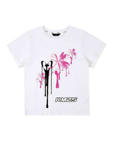 ドリッピングTシャツ / KMZS Dripping T-Shirt _ White