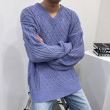 ルーズフィットメンニット/SK Loose fit Fischer Man Knitwear (5 colors)