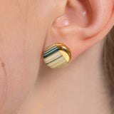 2022パントンストレイタムデイリーラウンドピアス/2022 Pantone Stratum daily round earring (BG)