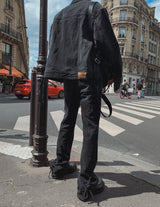 [MADE] Lucid Eyelet Denim Jacket