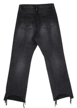 No.8384 ブラッシュブーツカットデニムパンツ