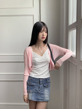キューぺY2Kハイティーンカーゴポケットミニデニムスカート / Cyupe Y2K High Teen Cargo Pocket Mini Denim Skirt