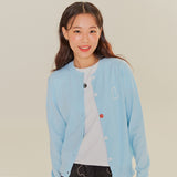 AQO BEAR ROUND NECK CARDIGAN (6678324412534)