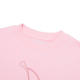 ビッグチェリーホログラムクロップスウェットシャツ / BIG CHERRY HOLOGRAM CROP SWEATSHIRT [PINK]