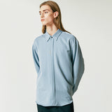VERTICAL TIP BASIC SHIRT SKY BLUE