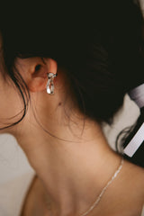 [MADE] Strap ear-cuff (silver)