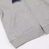 センスロゴフ―ドジップアップ/25P SENSE LOGO HOOD ZIP UP_GRAY