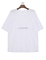 Drop Shoulder Cotton T-Shirt (6686730092662)