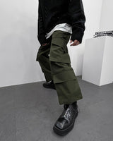クォーター カーゴ ストリング パンツ / CH Quarter Cargo String Pants (3 colors)