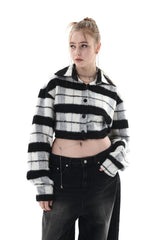 モヘアチェックシャツ/MOHAIR CHECK SHIRT