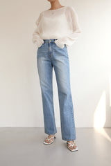 ピーチーズジーンズ / PEACHES JEANS / STRAIGHT DENIM PANTS