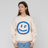 ビッグ ドット スマイル スプレー スウェットシャツ / Big Dot Smile Spray Sweatshirt