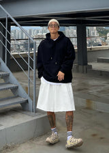 Essential flared half Pants 4COLOR