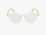 Horn rimmed soft nose pad eyewear