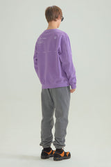 Uロゴ ピグメント スウェットシャツ パープル / U LOGO PIGMENT SWEATSHIRTS [PURPLE] (4413967073398)