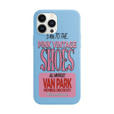 シューズショップアイフォンケース/BLUE SHOES SHOP CASE