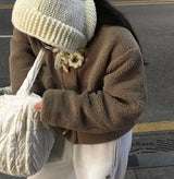 [BELLIDE MADE] Bubble tteokbokki short jumper and jacket. Jacket