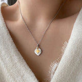 ハートスターレイヤードネックレス/gtt Heart Star Layered Necklace