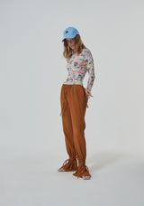 WORLDWIDE CAT POSTCARD HALF NECK LONG SLEEVE (6682308706422)