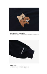 Fakebear Sweatshirt - navy (6636645187702)