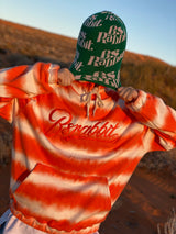 タイダイフーディ / BSR2223FWPO008 BS TIE-DYE HOODIE ORANGE