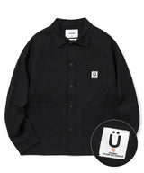 オーバーダイ ワークジャケット ブラック / OVERDYED WORK JACKET [BLACK] (4414564237430)