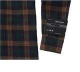 Loose-fit check shirts - Darkgreen (4622121599094)