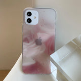 ピンクフラワーローズフォーンケース