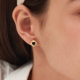 [s925post] yarn earring